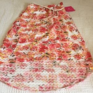 NWT girls size M 10-12 long skirt